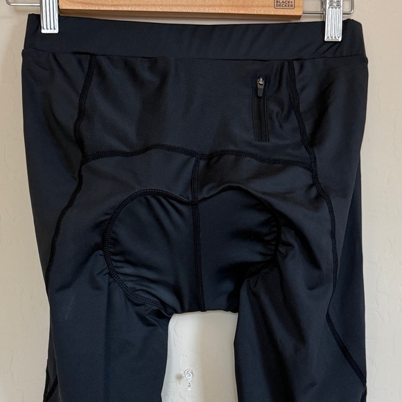 Naviskin Padded Cycling Bike Capris Black Stretch Legging Short Women’s Medium - Picture 6 of 12